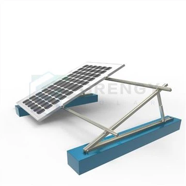 Supports de trépied en aluminium pour panneaux solaires