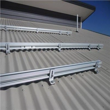 Pieds solaires en aluminium L