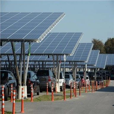 Abri d'auto photovoltaïque