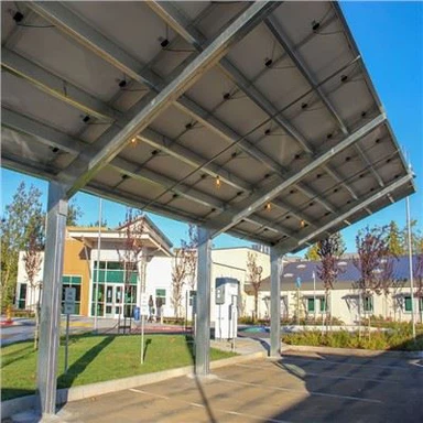 Abri d’auto solaire