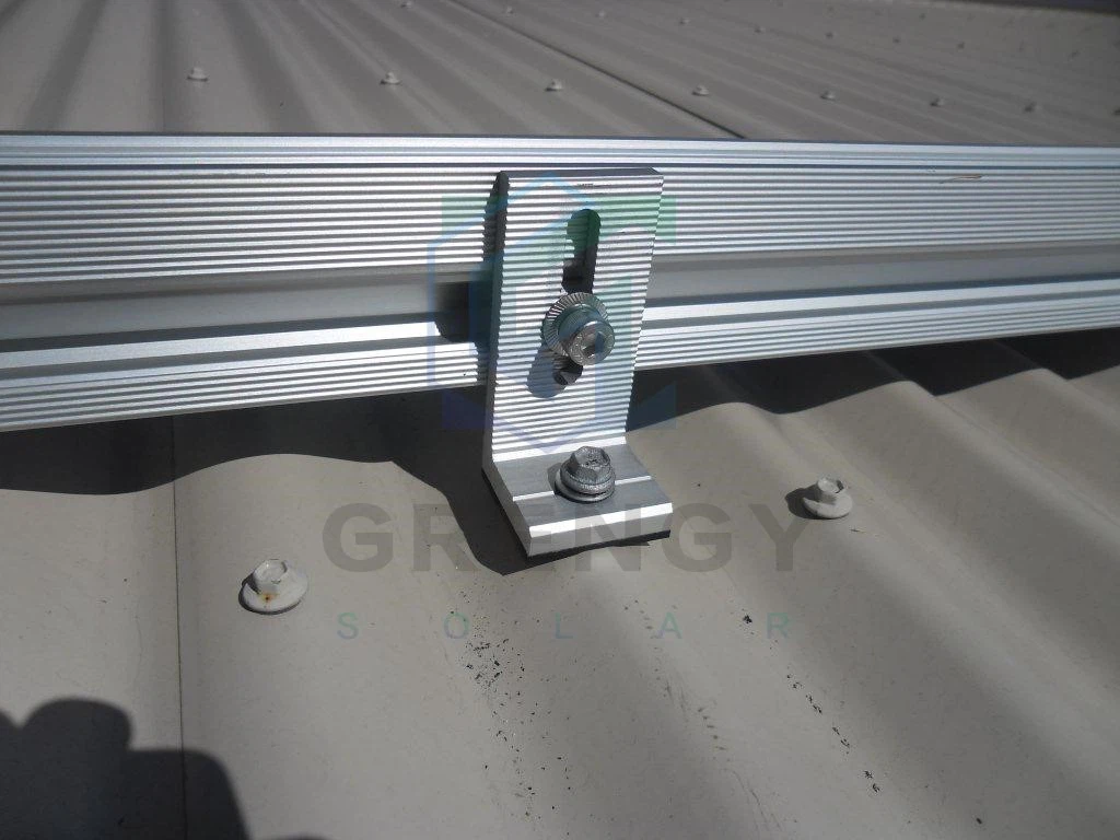 Trapezoidal Metal Roof Solar Mountdetail Trapezoidal Metal Roof Solar Mountdetail