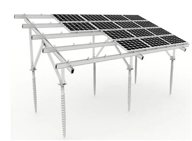 Agriculture agrivoltaïque Système de montage au sol AgriPV