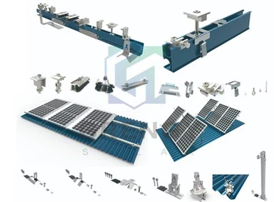 Kits de montage sur toit en aluminium