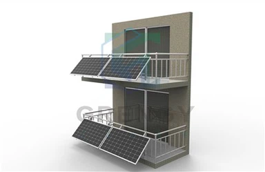Support de balcon pour panneaux photovoltaïques