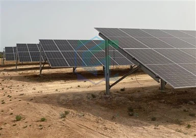 Panneau photovoltaïque monté au sol