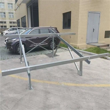 Supports solaires au sol en acier Zam