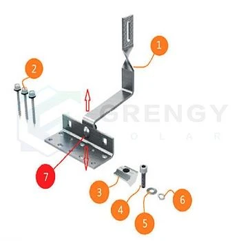 Solar Panel Roof Fixing Hook
