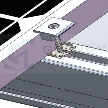 solar panel end clamp(001) solar panel end clamp(001)