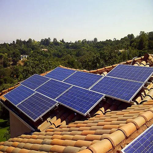 Support de panneau solaire
