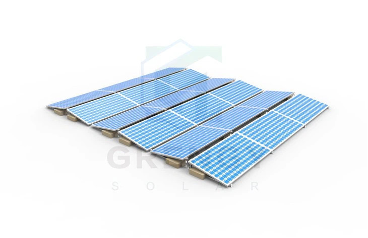 Galerie de toit pour panneaux solaires