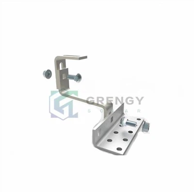 Crochet de toit solaire réglable