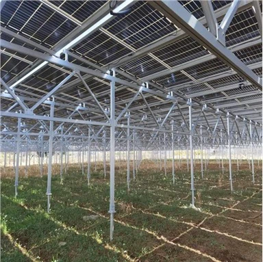 Structure de montage de l'agriculture solaire