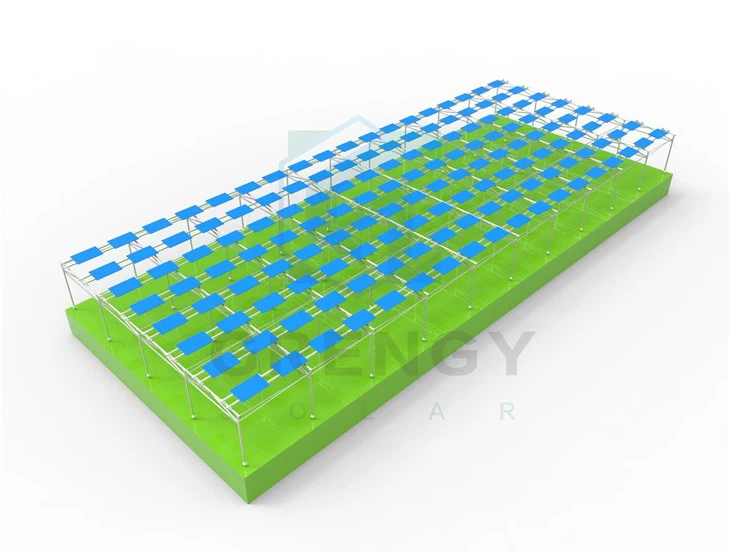 Système de support solaire agricole