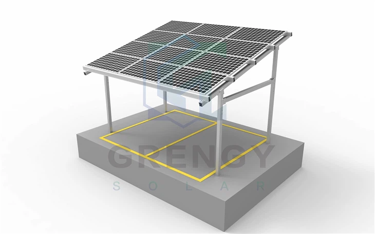 Carport Solar Mounting Structures factory