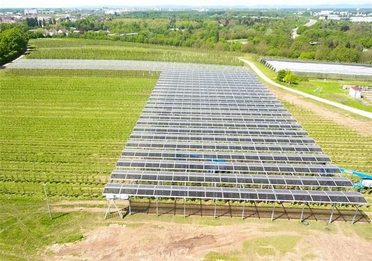 High-Clearance Solar Mounting Solutions For Dual-Use Agriculture high quality