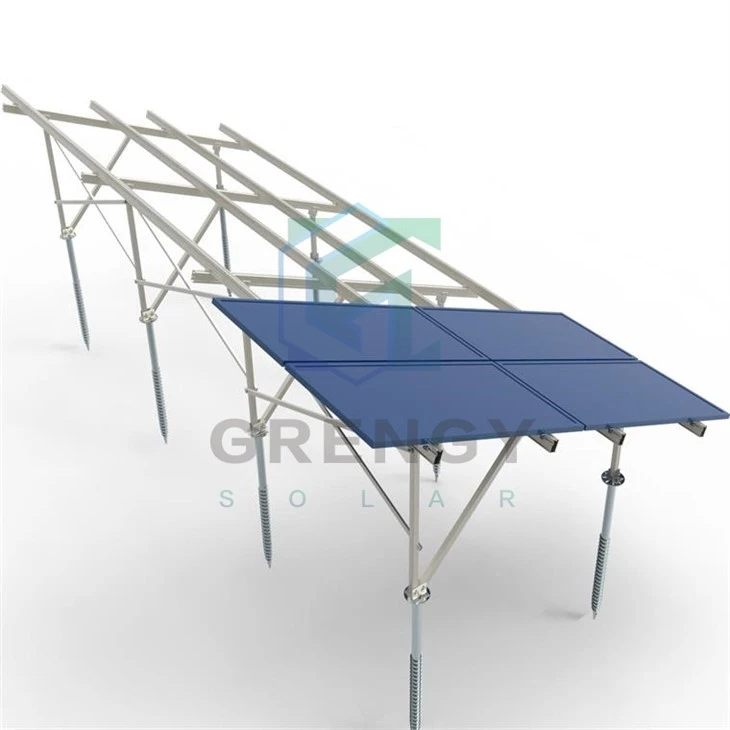 Racks de sol en aluminium à haute résistance|Système de montage solaire certifié CE
