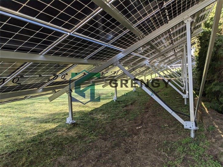 High-Strength Aluminum Ground Racking | CE Certified Solar Mounting System best