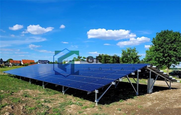 High-Strength Aluminum Ground Racking | CE Certified Solar Mounting System suppliers