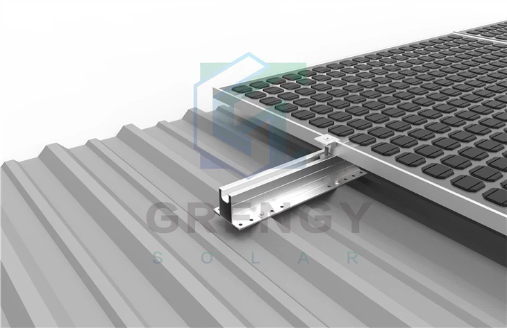Lightweight Metal Roof PV Racking manufacturers