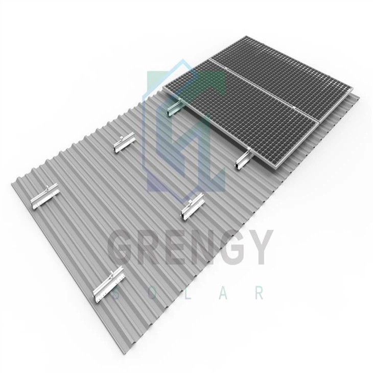 Lightweight Metal Roof PV Racking high quality