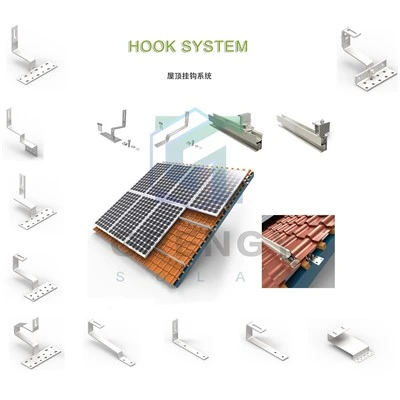 Supports de montage du panneau solaire pour toit en tuile