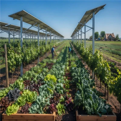 Supports de montage au sol Agri PV