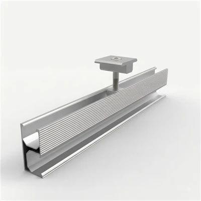 Rail de montage solaire en extrusion d'aluminium