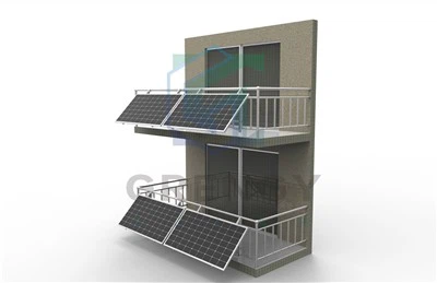 Support de balcon pour panneaux photovoltaïques