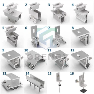 Excellence en ingénierie dans la pince intermédiaire et la pince d'extrémité pour montage sur panneau solaire en aluminium : une plongée technique approfondie