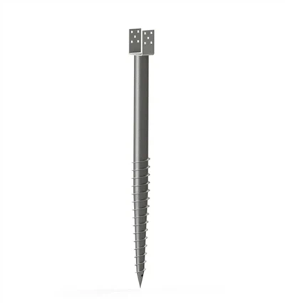 Ancrages de sol solaires galvanisés sans-creusement