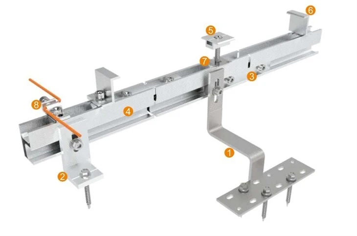 Solar Racking Roof Hook Bracket high quality